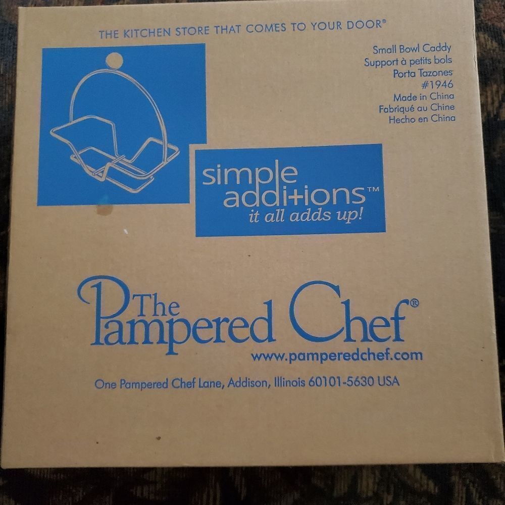 Pampered Chef Small Bowl Caddy